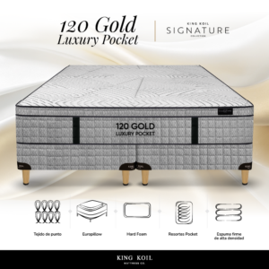 Ficha 120GoldLuxuryPocket Signature 1000