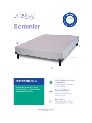 Sommier Inducol ficha