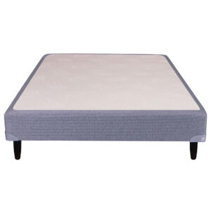 Sommier World Luxury tejido punto pata madera 2P frente
