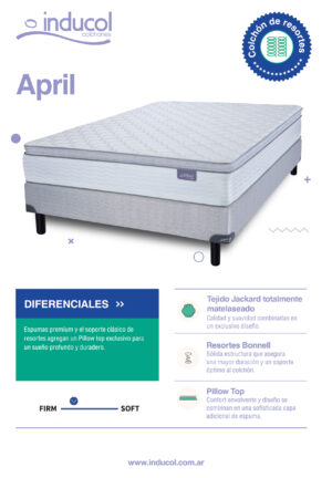colchon april ficha