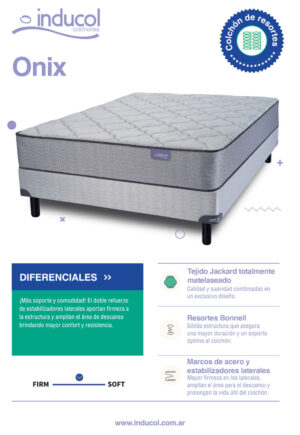 colchon onix ficha