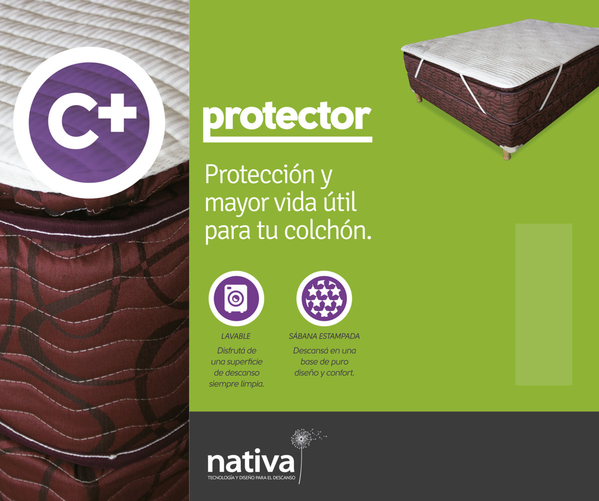 Protector de colchón Nativa C+ - King 180x200